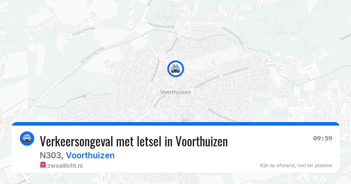 Verkeersongeval met letsel in Voorthuizen — 16 jun 2026