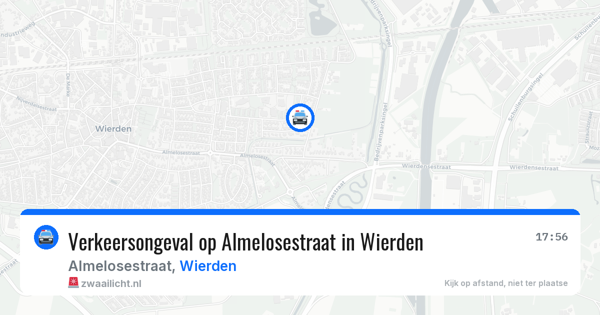 Verkeersongeval op Almelosestraat in Wierden — 26 mrt 2026