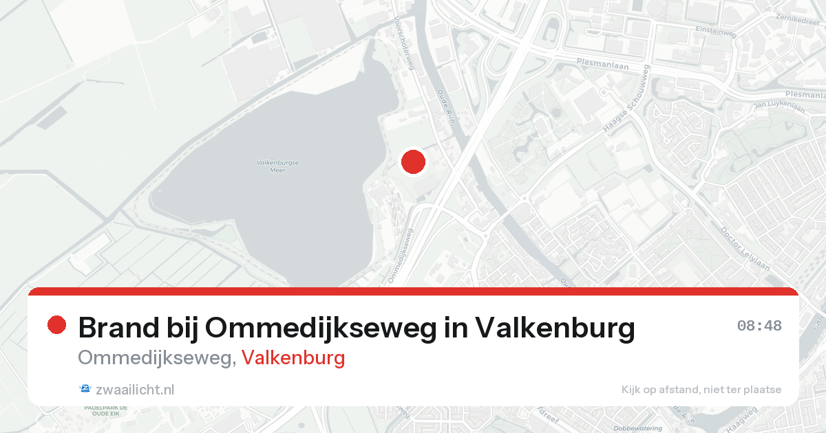 Brand bij Ommedijkseweg in Valkenburg — 24 aug 2026