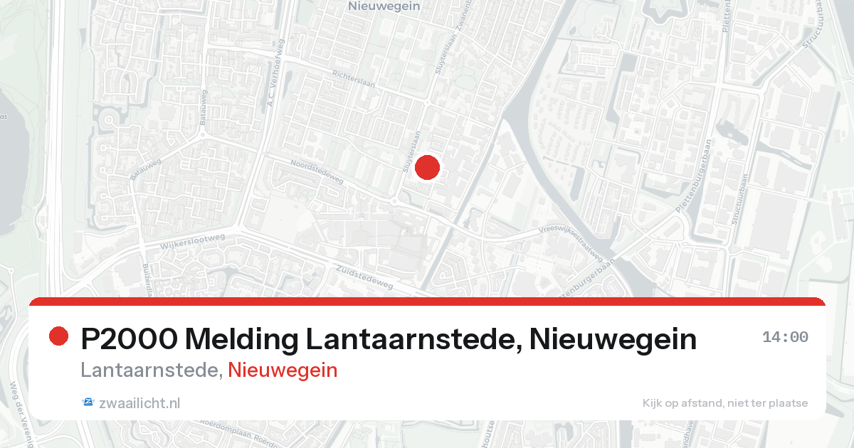 P2000 Melding Lantaarnstede, Nieuwegein — 7 feb 2026