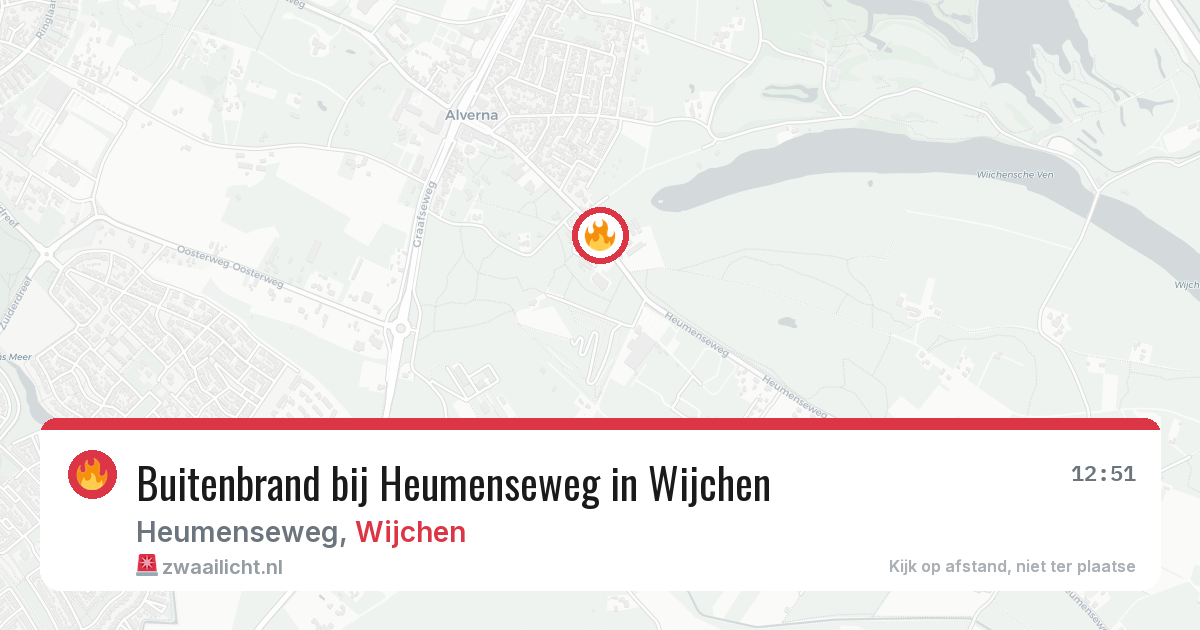 Buitenbrand bij Heumenseweg in Wijchen — 9 aug 2026