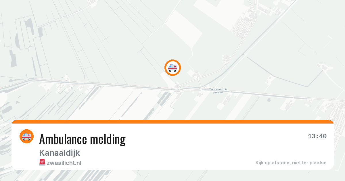 Ambulance melding — 29 jun 2026