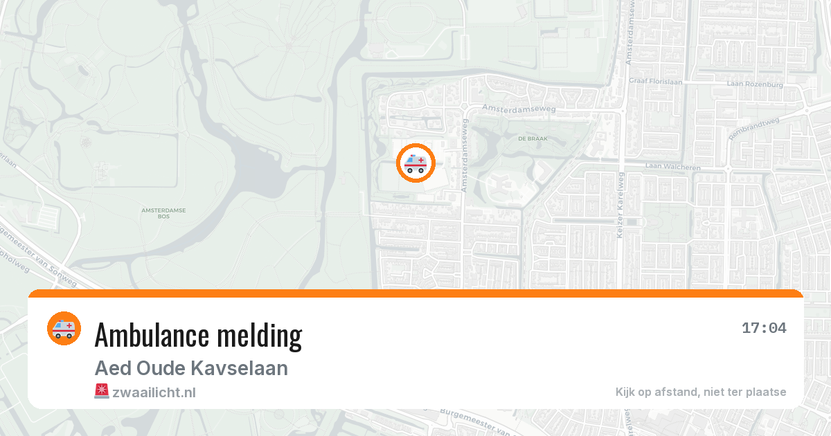 Ambulance melding — 2 jul 2026