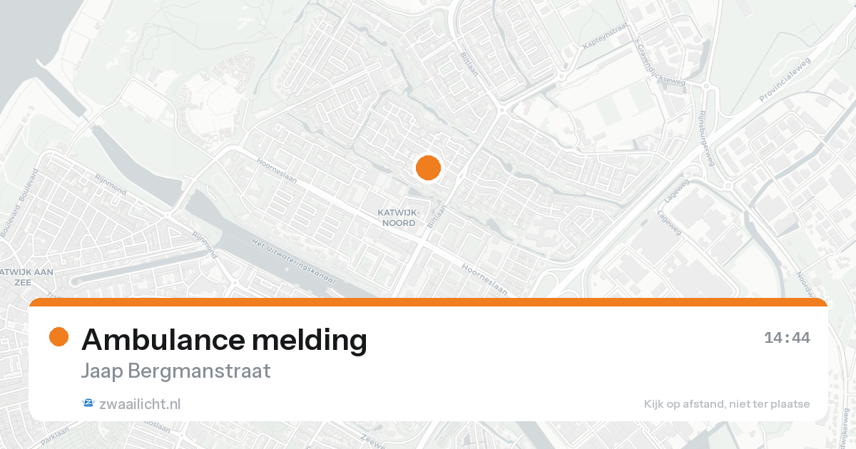 Ambulance melding — 7 feb 2026