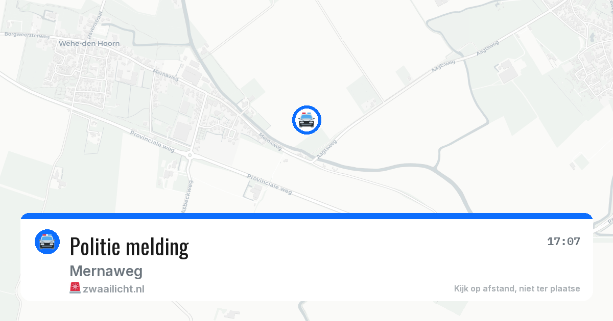 Politie melding — 8 mrt 2026