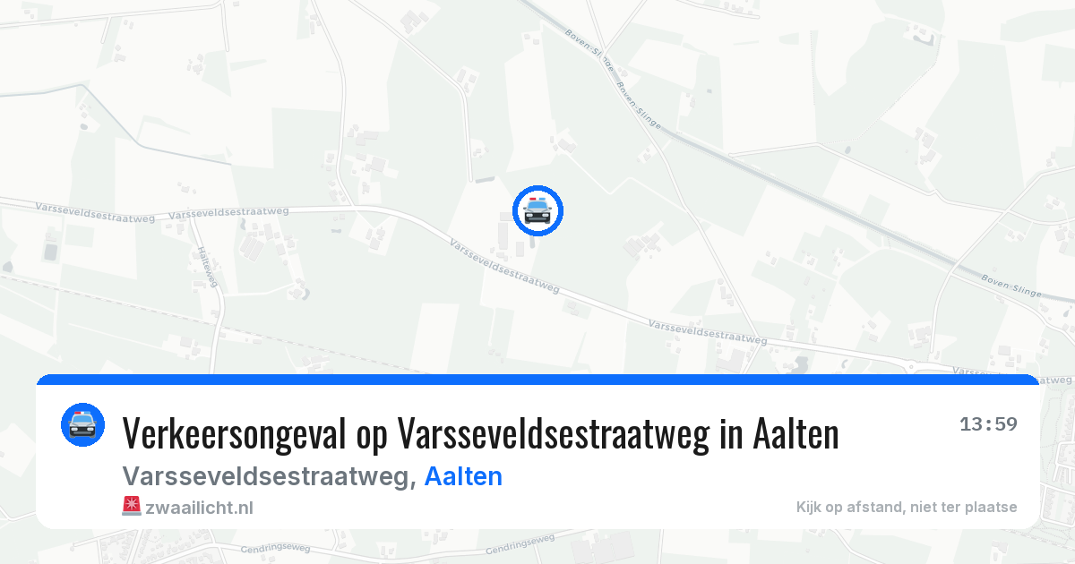Verkeersongeval op Varsseveldsestraatweg in Aalten — 22 mei 2026