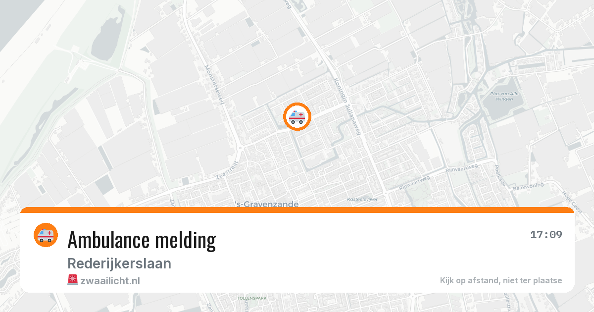 Ambulance melding — 27 apr 2026
