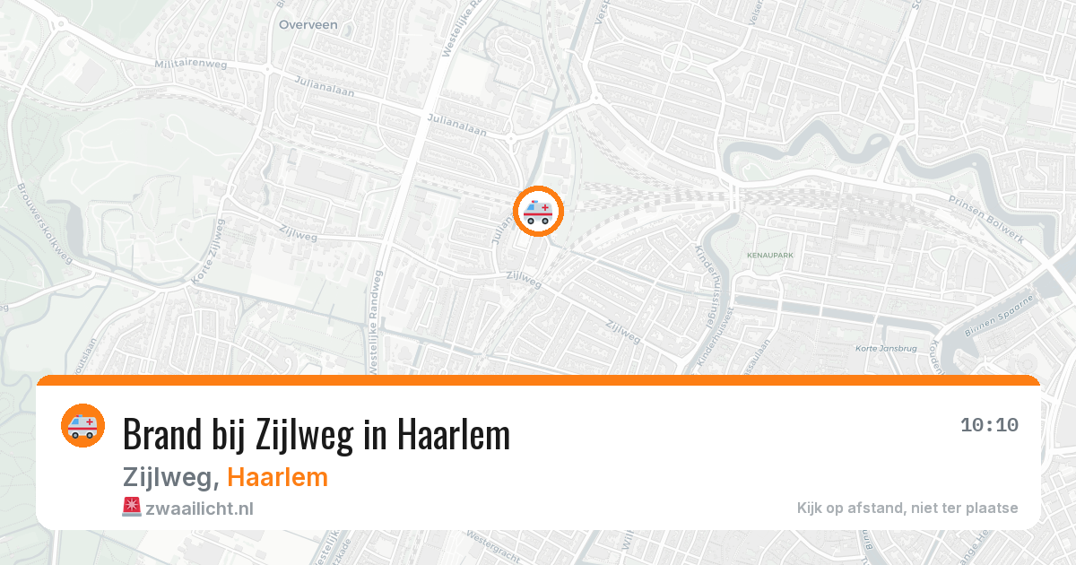 Brand bij Zijlweg in Haarlem — 12 apr 2026