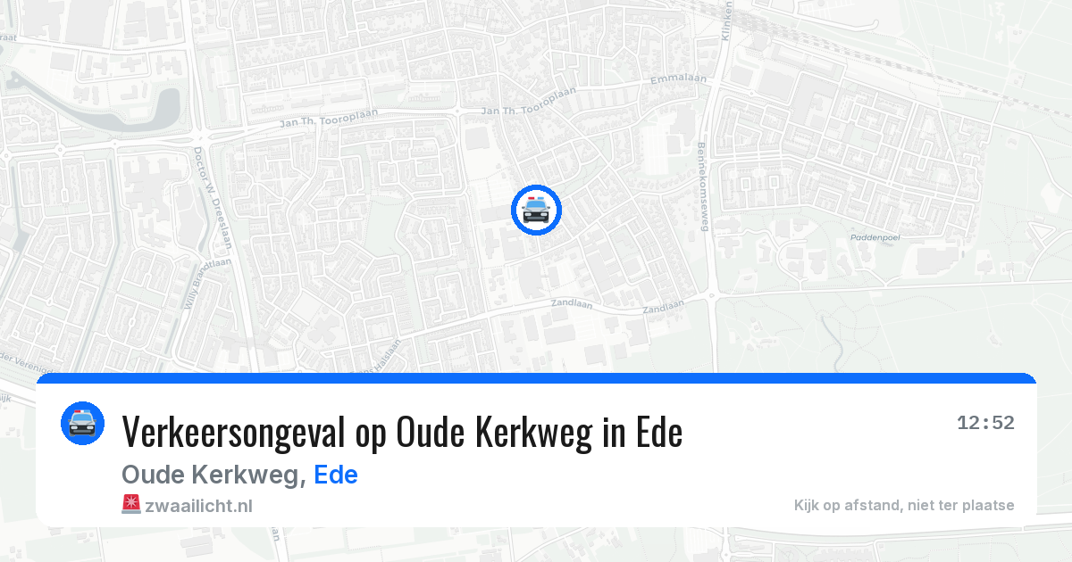 Verkeersongeval op Oude Kerkweg in Ede — 30 jun 2026