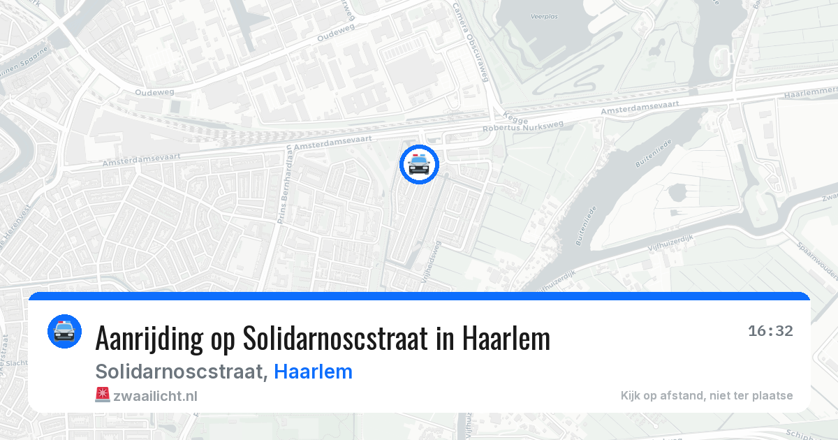 Aanrijding op Solidarnoscstraat in Haarlem — 2 jun 2026