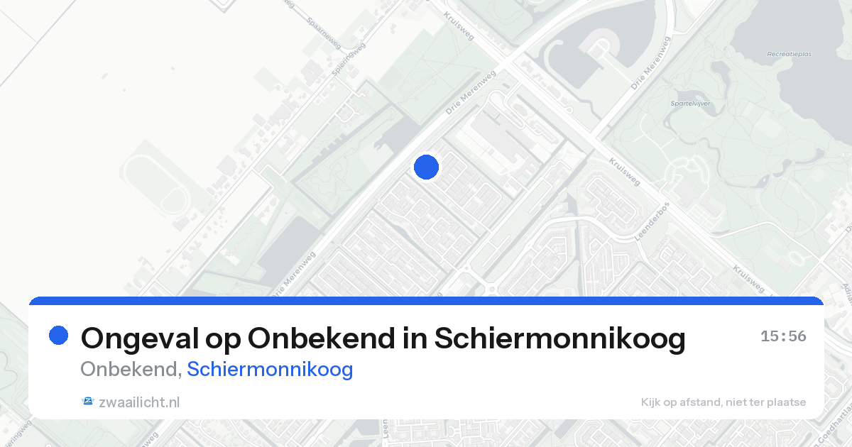 Ongeval op Onbekend in Schiermonnikoog — 5 aug 2026