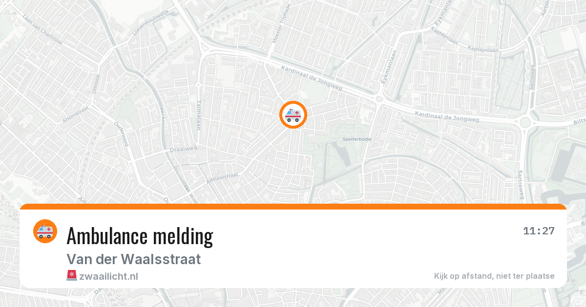 Ambulance melding — 3 feb 2026