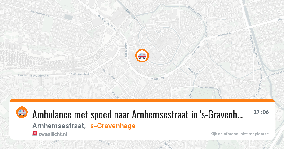 Ambulance met spoed naar Arnhemsestraat in 's-Gravenhage — 8 feb 2026