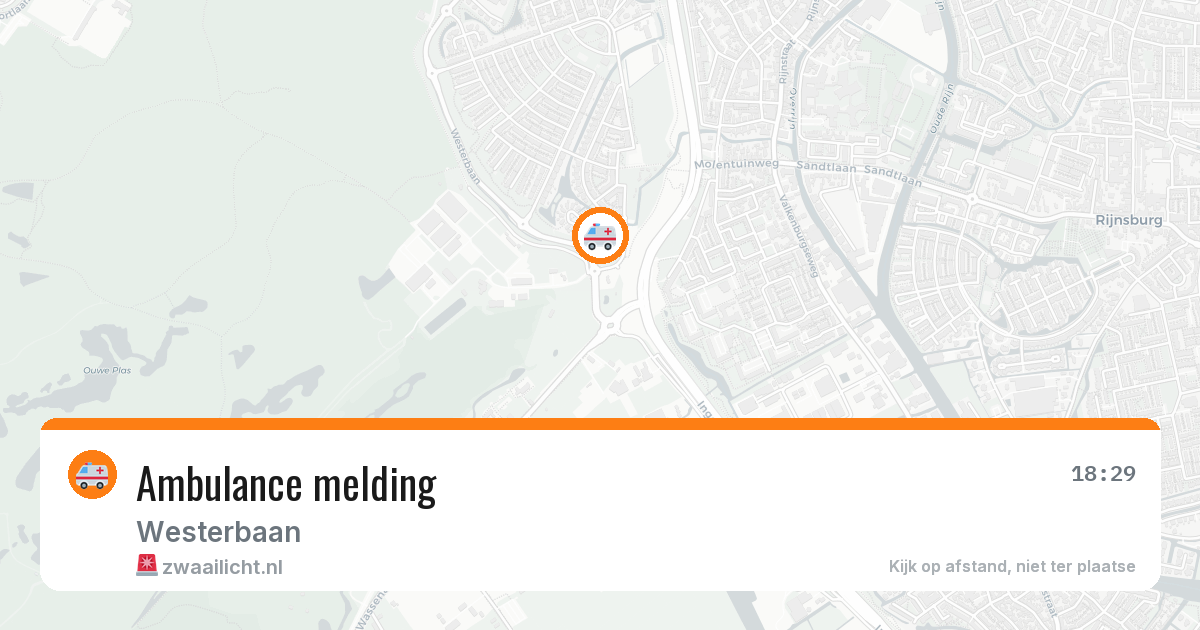 Ambulance melding — 3 jul 2026