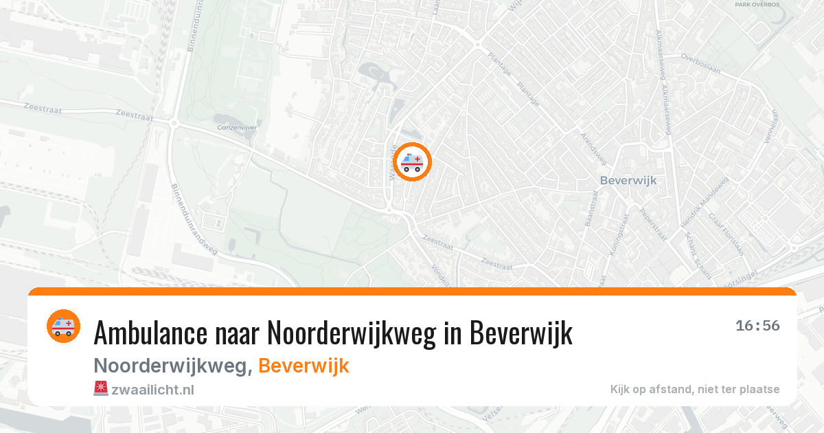Ambulance naar Noorderwijkweg in Beverwijk — 9 jun 2026