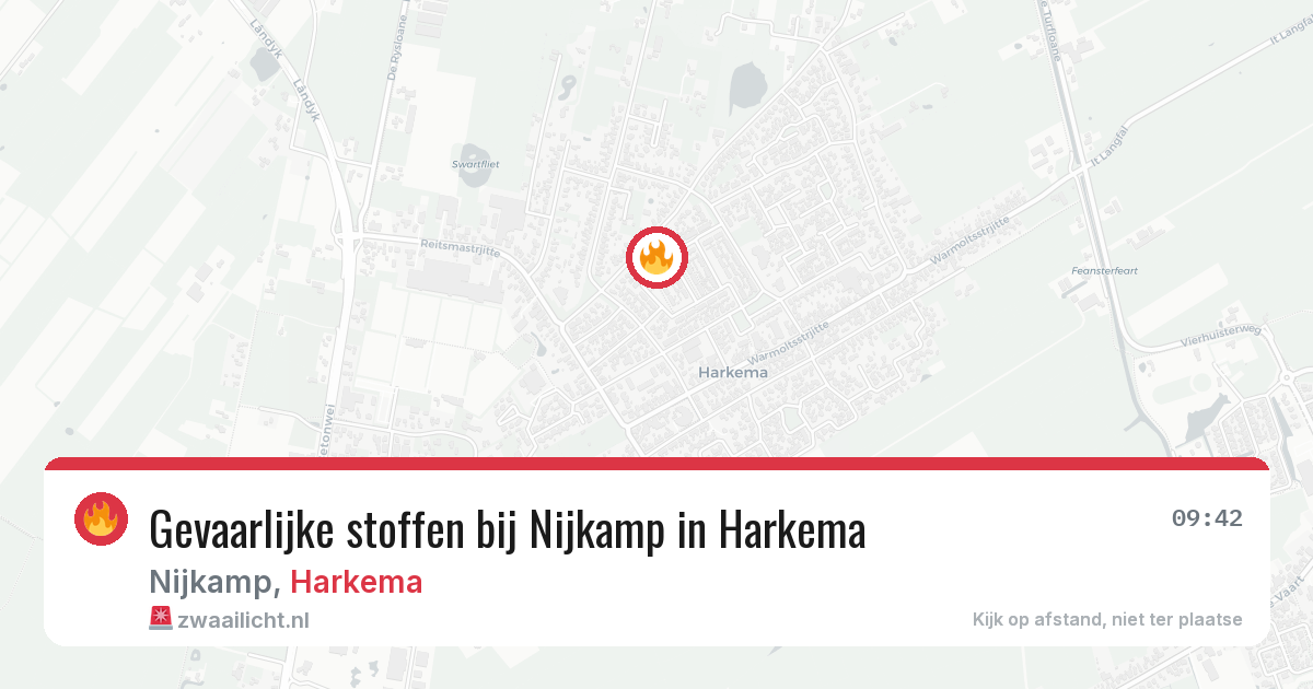 Gevaarlijke stoffen bij Nijkamp in Harkema — 15 jun 2026