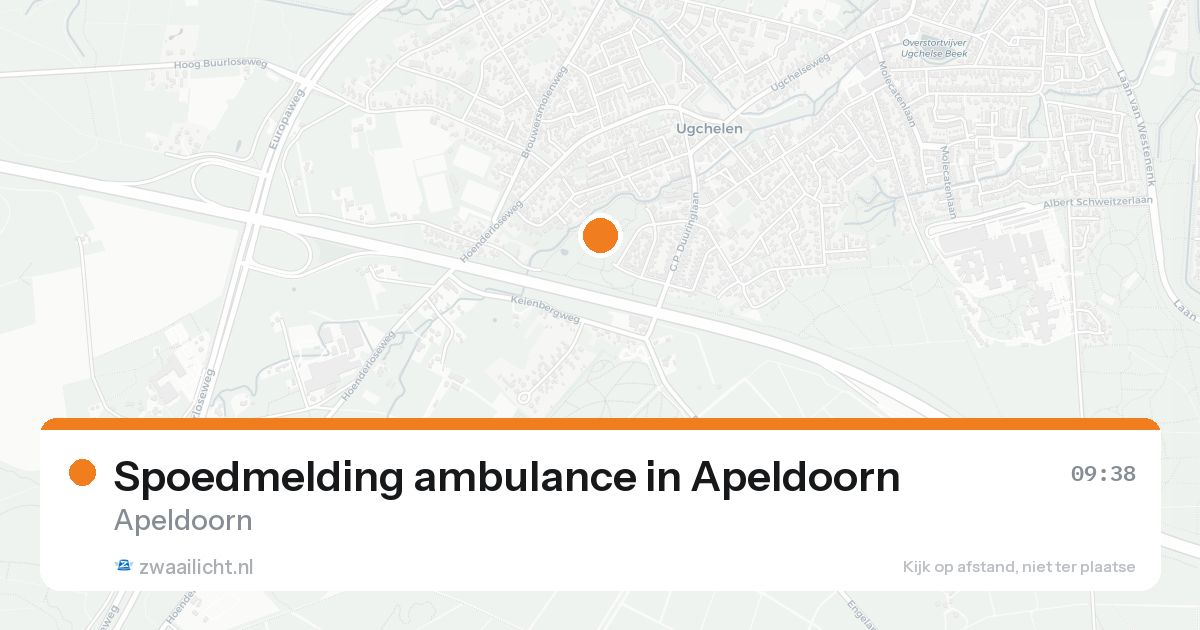 Spoedmelding ambulance in Apeldoorn — 8 feb 2026