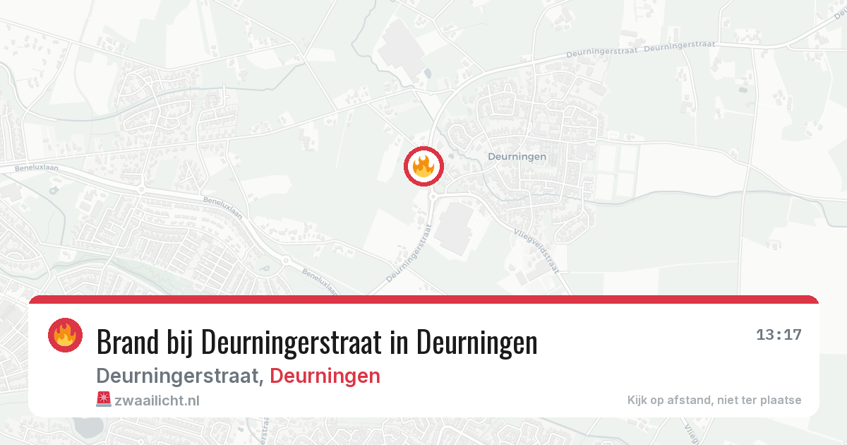 Brand bij Deurningerstraat in Deurningen — 24 apr 2026