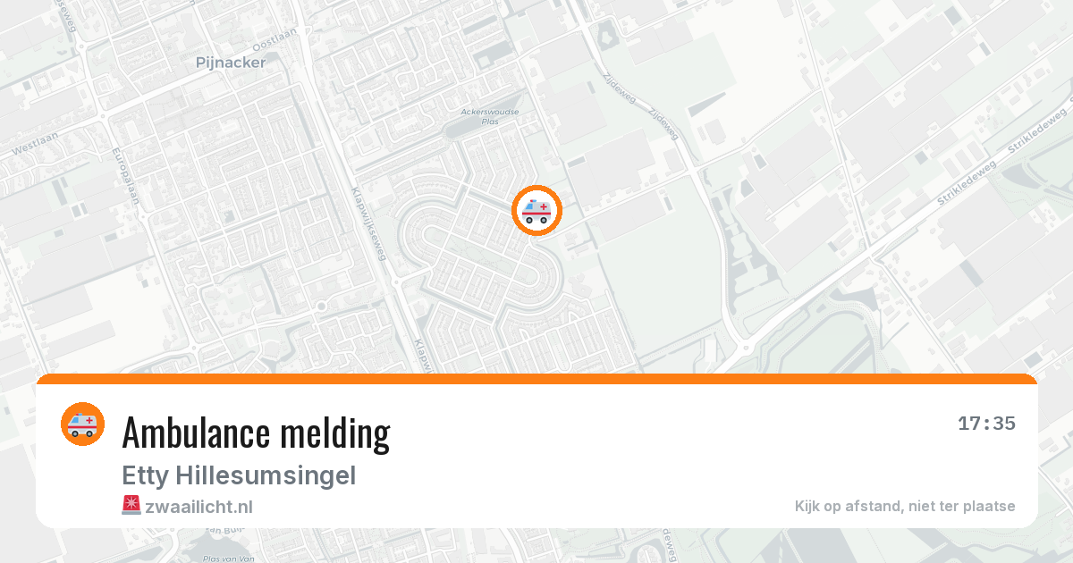 Ambulance melding — 27 jun 2026