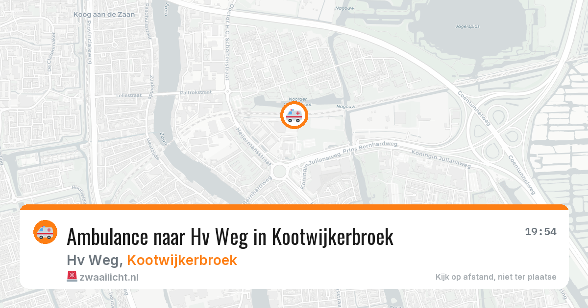 Ambulance naar Hv Weg in Kootwijkerbroek — 22 apr 2026