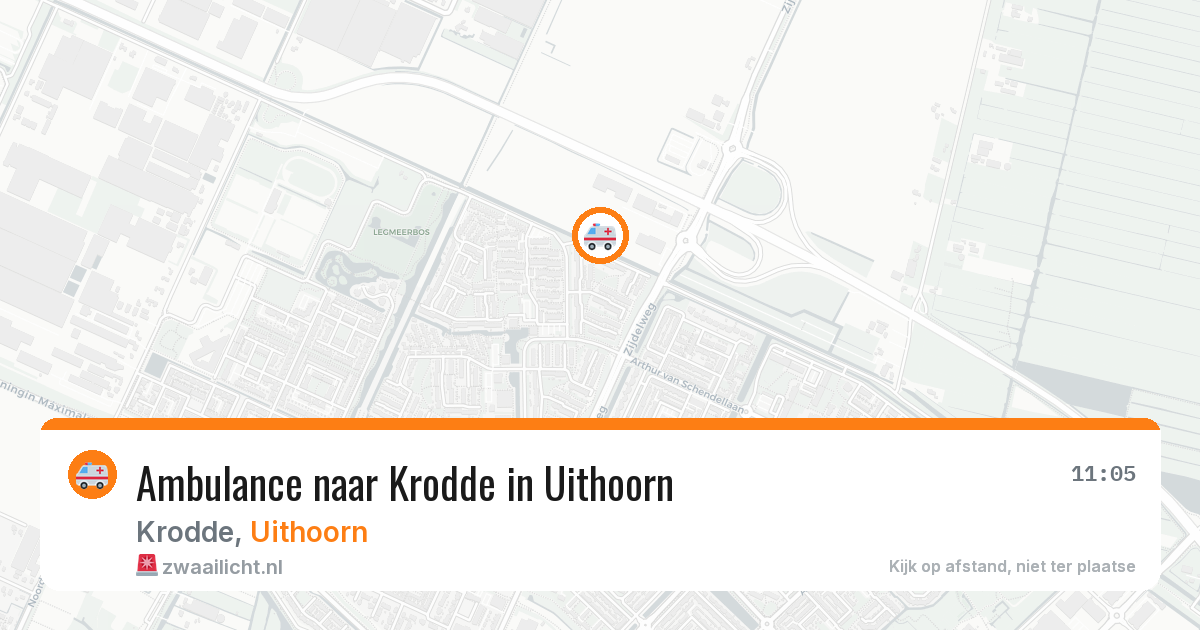 Ambulance naar Krodde in Uithoorn — 30 mei 2026
