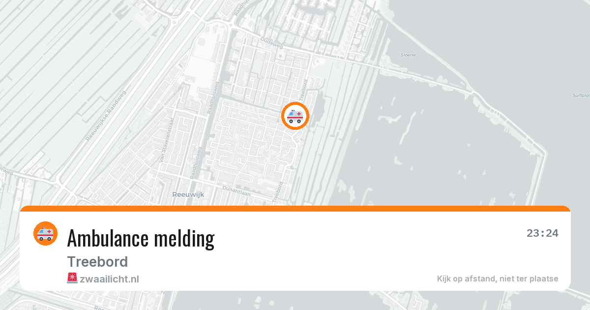 Ambulance melding — 27 apr 2026