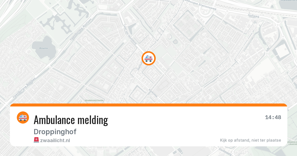 Ambulance melding — 2 apr 2026