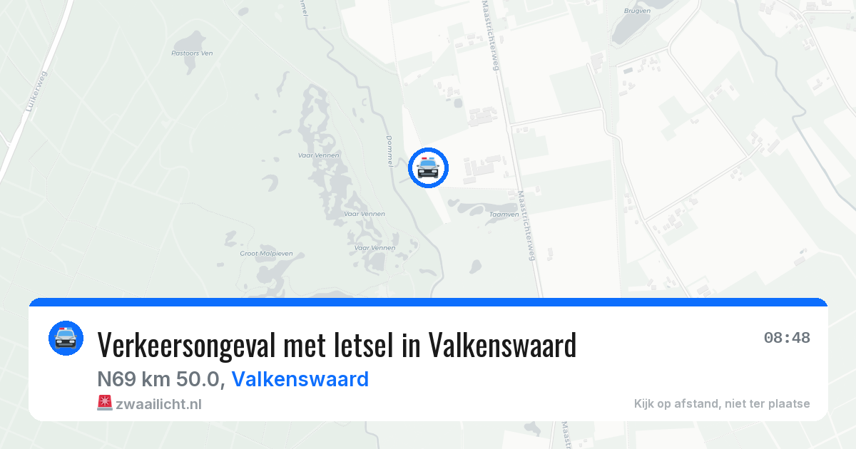 Verkeersongeval met letsel in Valkenswaard — 24 apr 2026