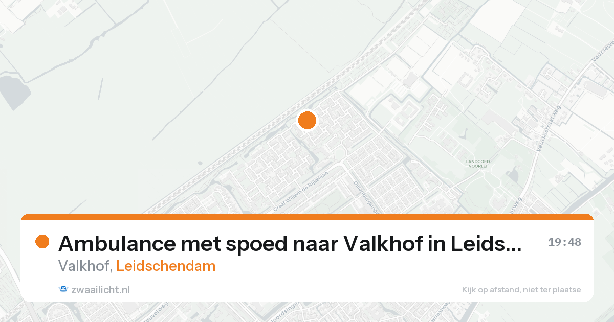 Ambulance met spoed naar Valkhof in Leidschendam — 31 jan 2026