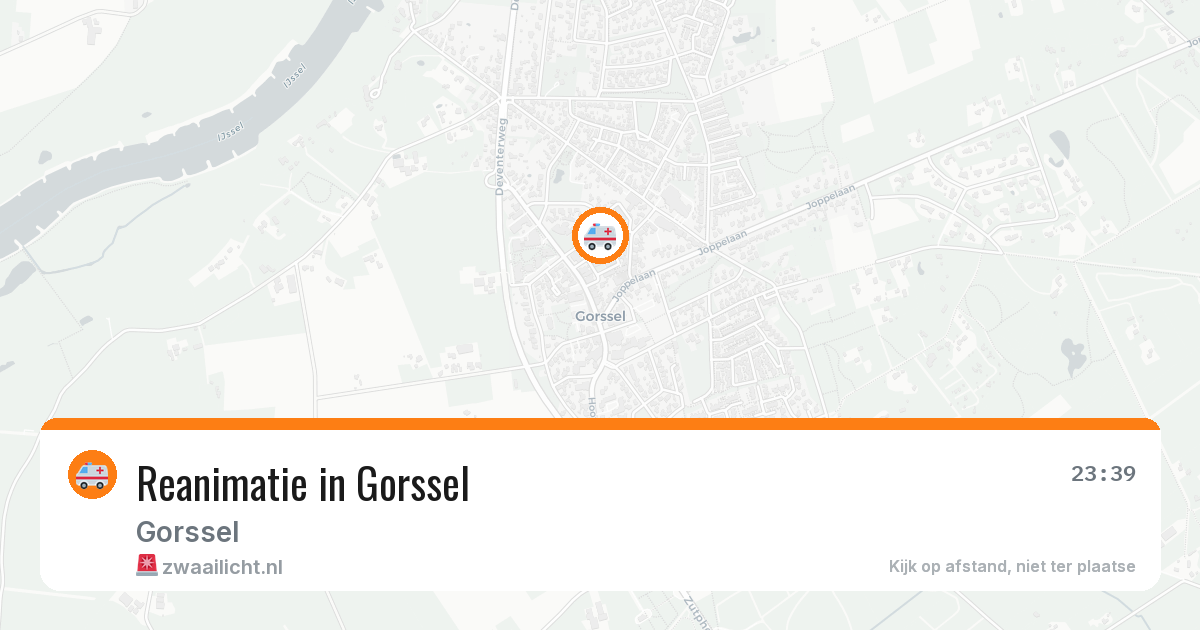 Reanimatie in Gorssel — 14 jun 2026
