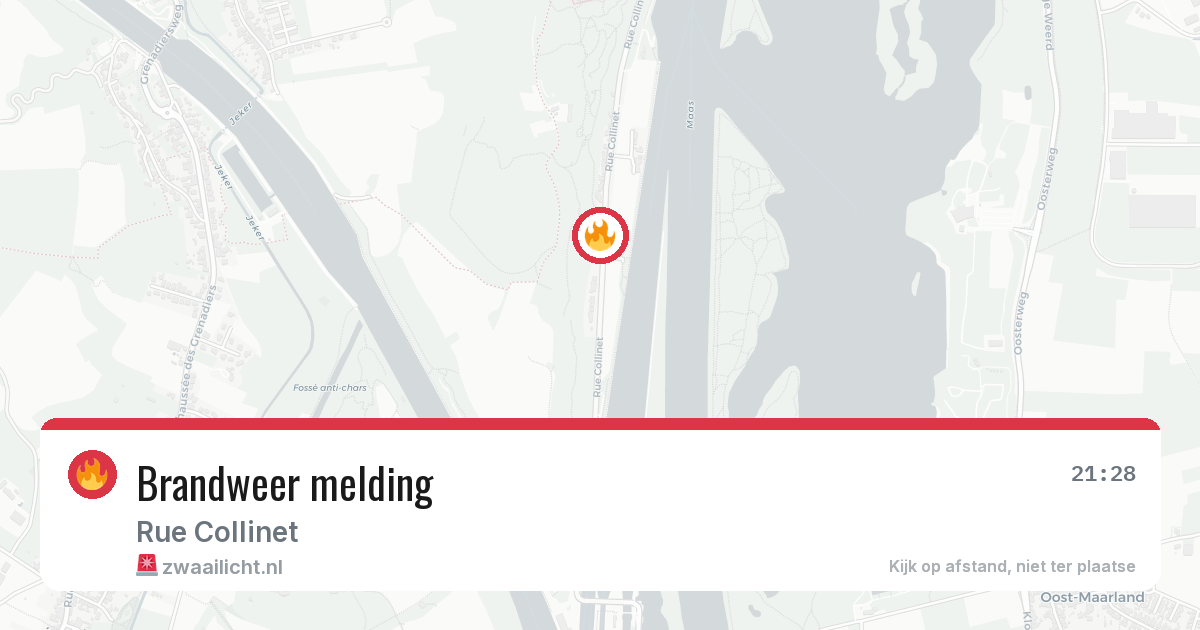 Brandweer melding — 15 apr 2026