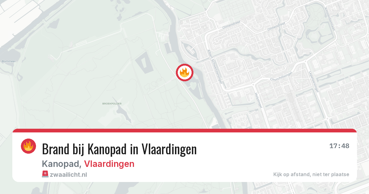 Brand bij Kanopad in Vlaardingen — 3 aug 2026