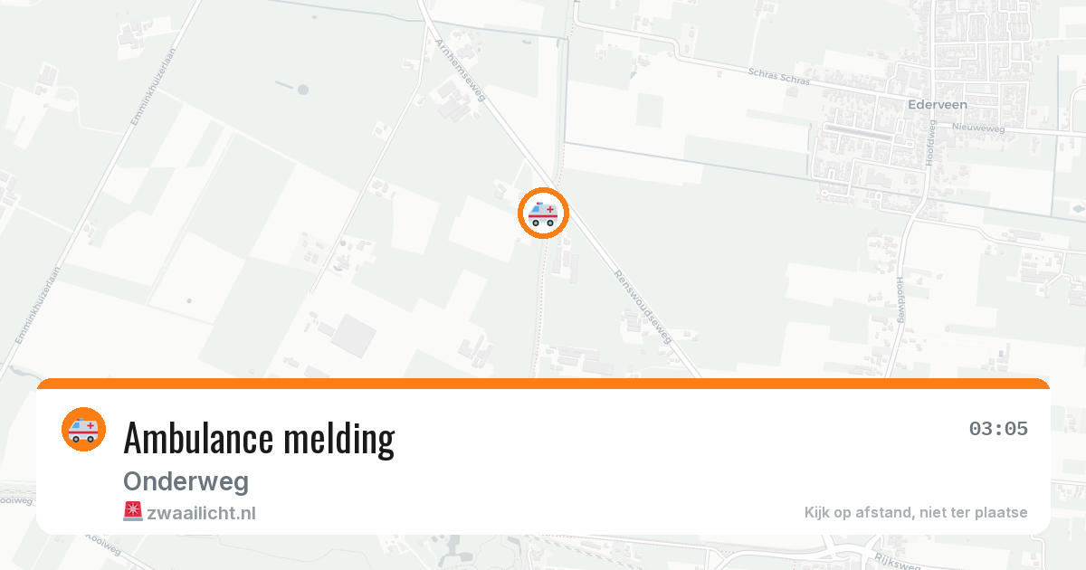 Ambulance melding — 10 jun 2026