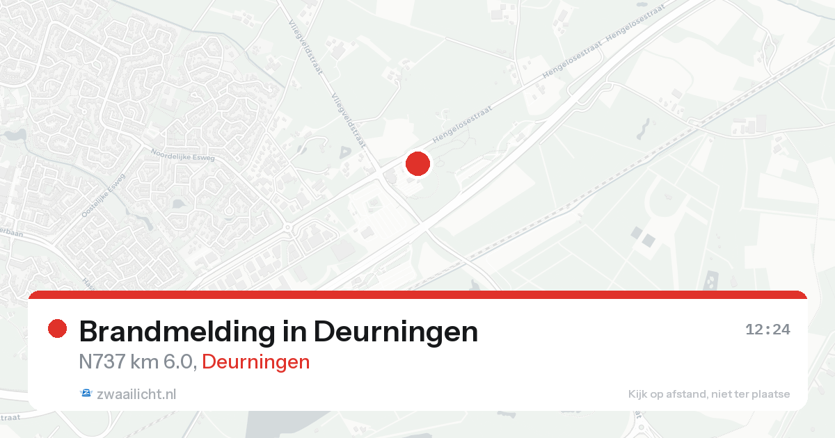 Brandmelding in Deurningen — 14 aug 2026