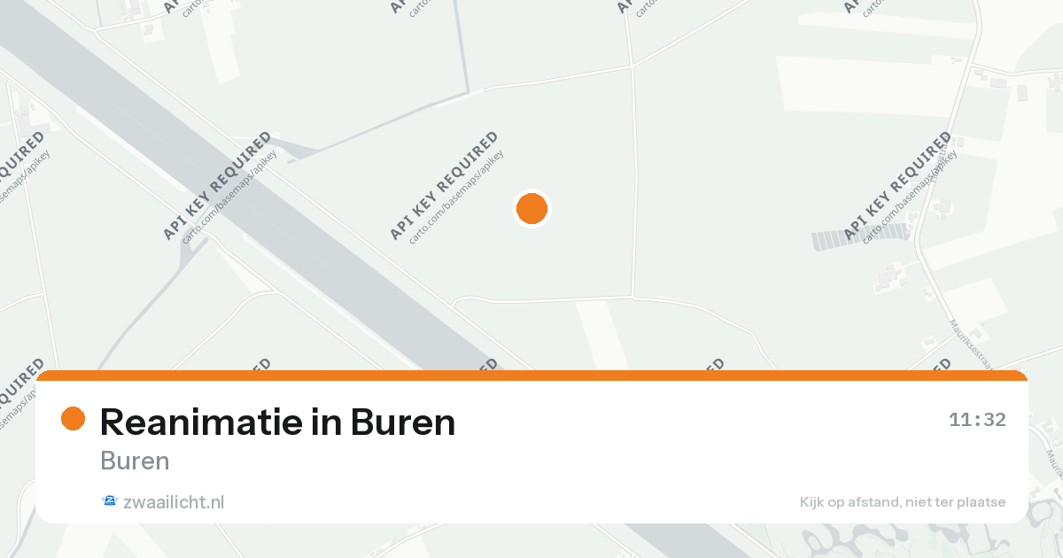 Reanimatie in Buren — 26 aug 2026