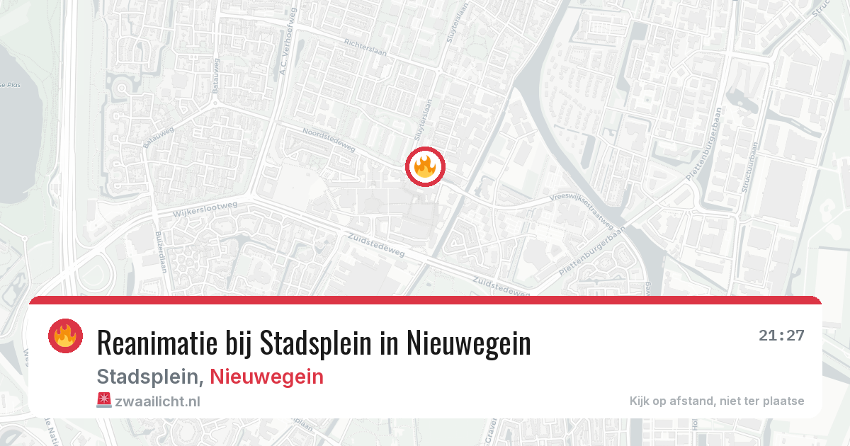 Reanimatie bij Stadsplein in Nieuwegein — 3 jul 2026