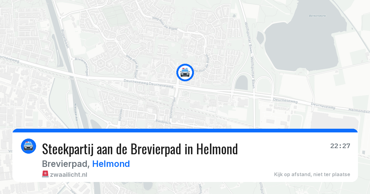 Steekpartij aan de Brevierpad in Helmond — 13 mrt 2026