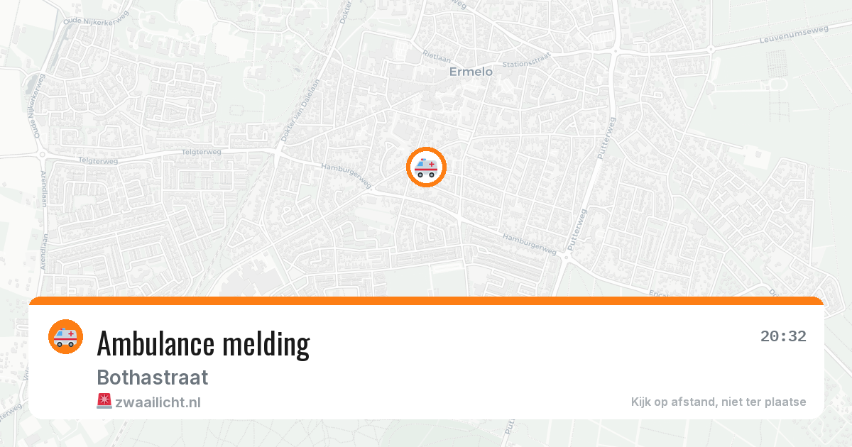 Ambulance melding — 14 jun 2026