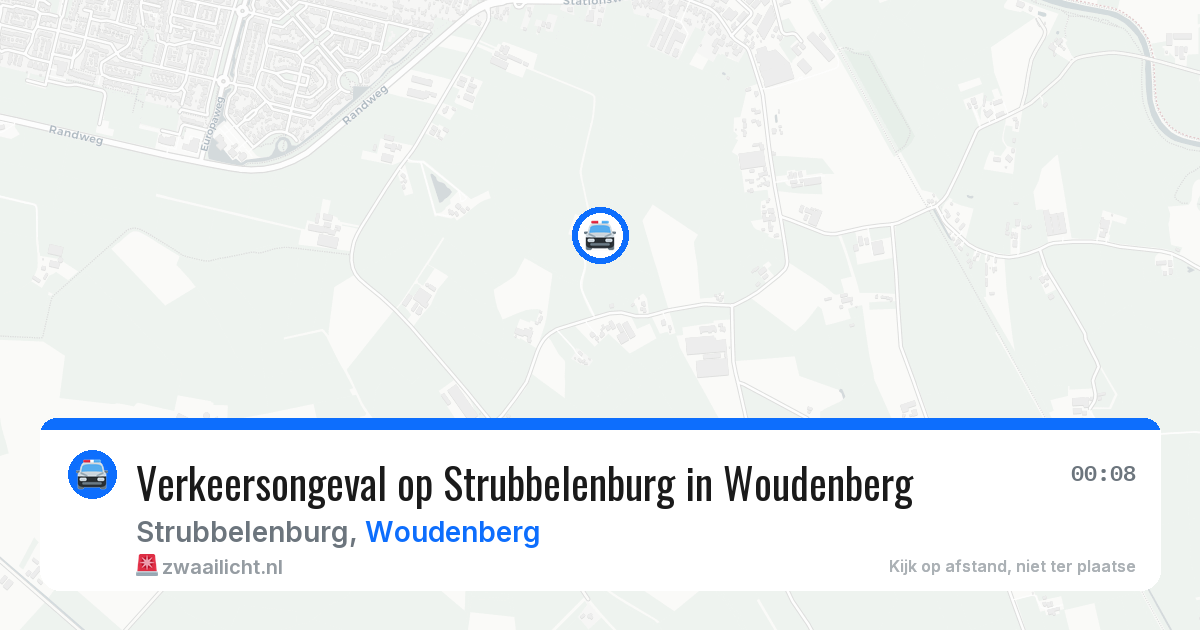 Verkeersongeval op Strubbelenburg in Woudenberg — 6 jun 2026