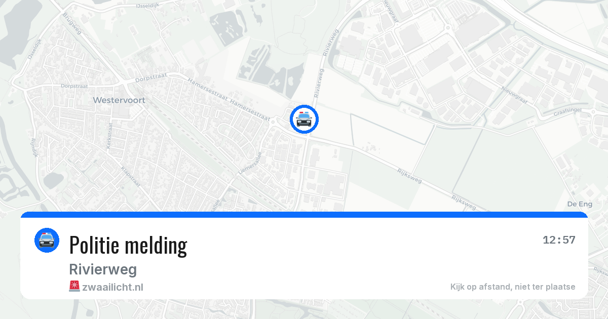 Politie melding — 31 mei 2026