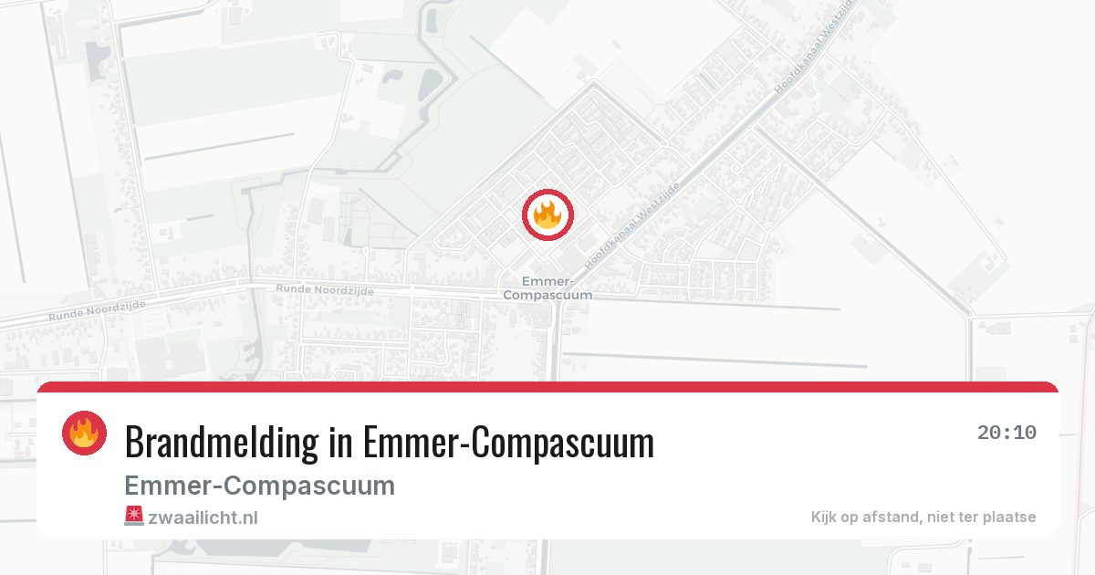Brandmelding in Emmer-Compascuum — 5 jul 2026