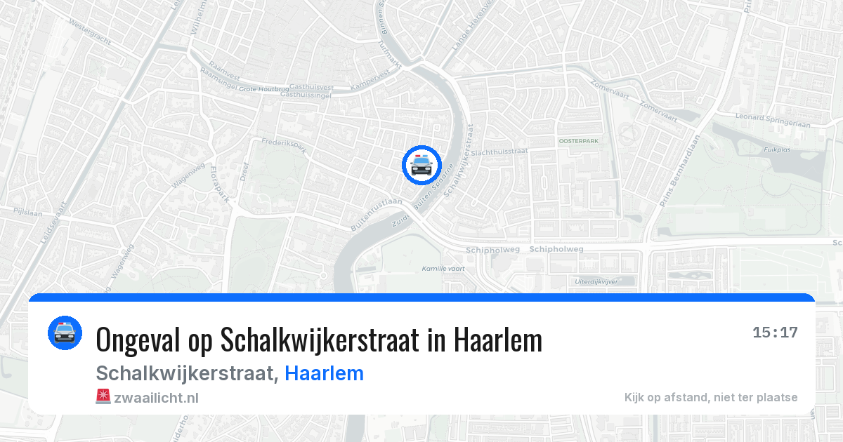 Ongeval op Schalkwijkerstraat in Haarlem — 29 jun 2026
