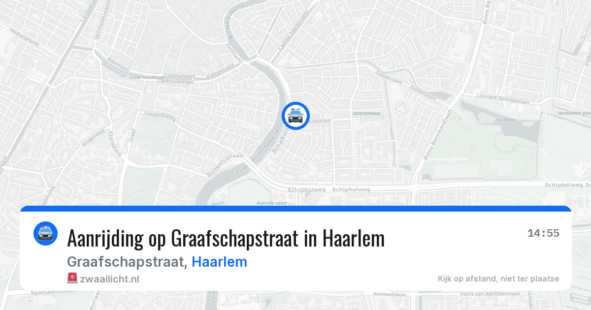 Aanrijding op Graafschapstraat in Haarlem — 19 mei 2026