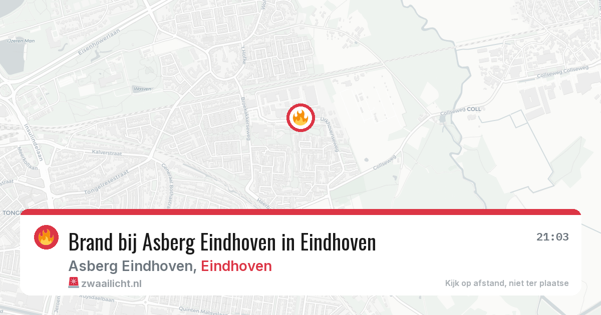 Brand bij Asberg Eindhoven in Eindhoven — 19 mei 2026