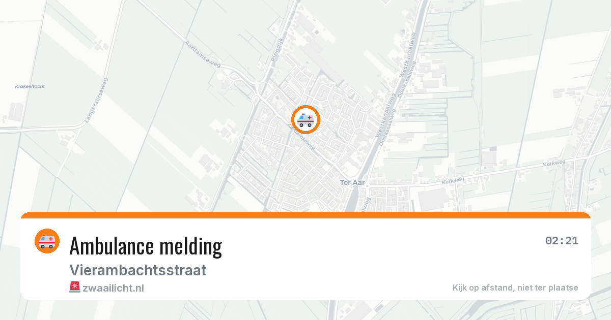 Ambulance melding — 30 jan 2026