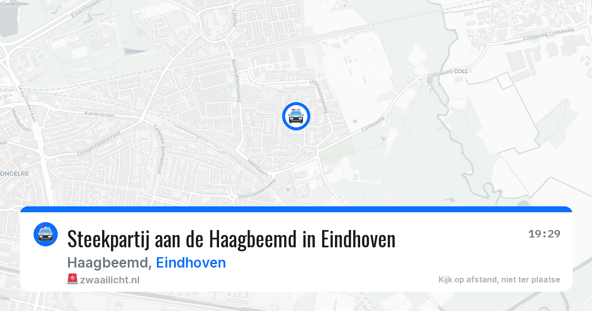 Steekpartij aan de Haagbeemd in Eindhoven — 11 feb 2026