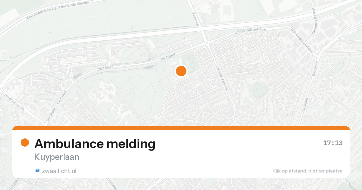 Ambulance melding — 30 jan 2026