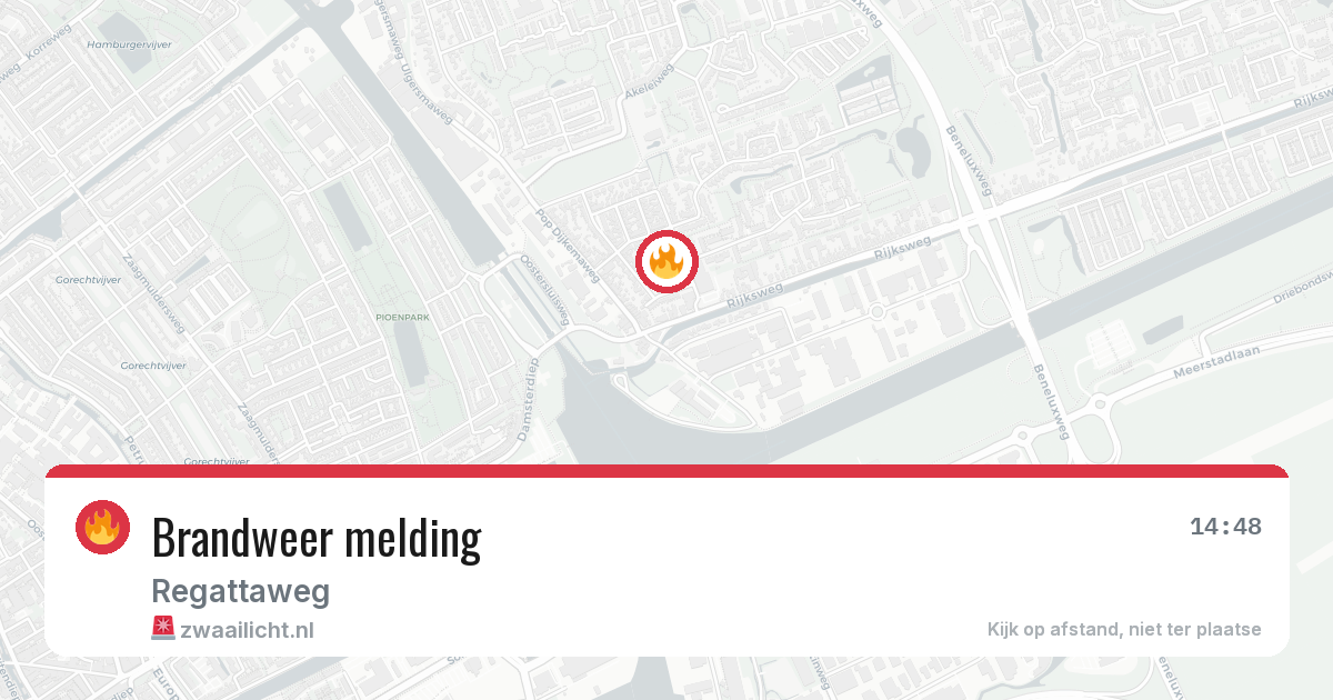Brandweer melding — 24 jun 2026