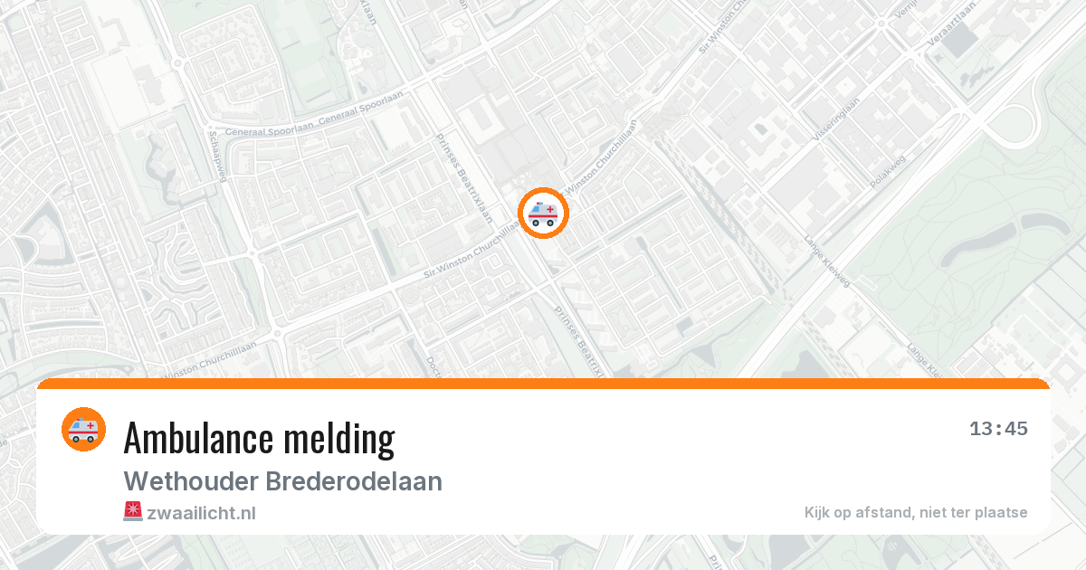 Ambulance melding — 11 feb 2026
