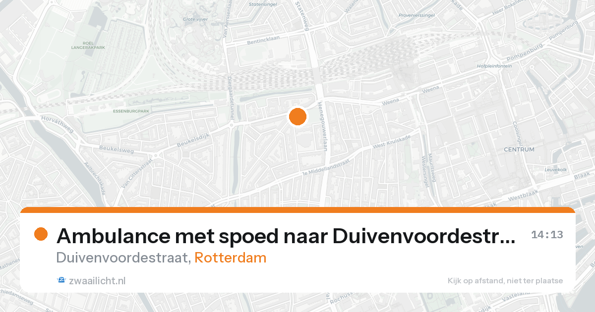 Ambulance met spoed naar Duivenvoordestraat in Rotterdam — 30 jan 2026